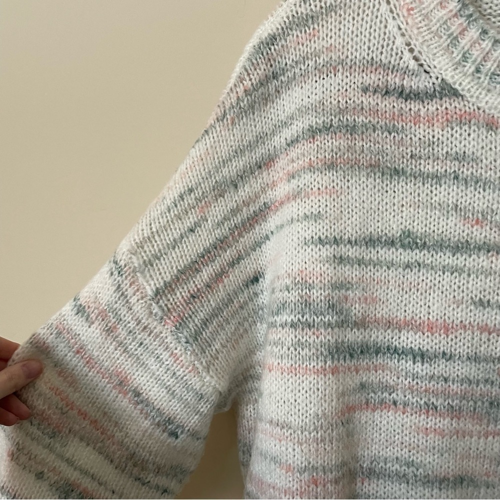 Torrid Cloud Dancer Drop Shoulder Pullover Sweate… - image 7